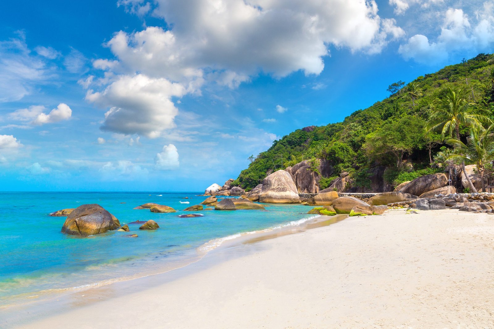 Thailand Mountain Trail Hikking Trails, Trekking Trips, & Running Tours Thailand Silver,beach,on,koh,samui,island,,thailand,in,a,summer