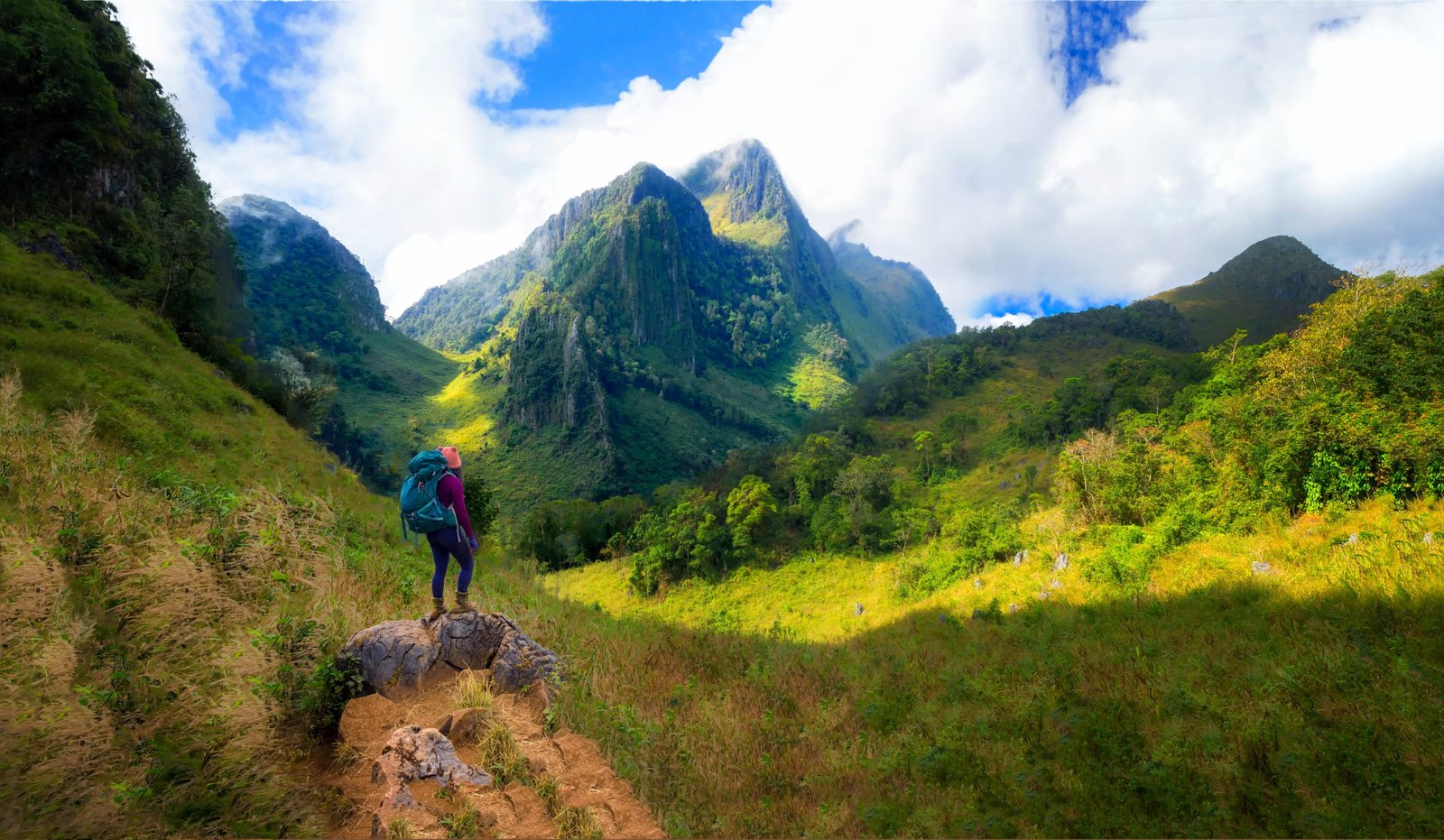 Thailand Mountain Trail Hikking Trails, Trekking Trips, & Running Tours Thailand The,best,panorama,view,point,in,doi,luang,chiang,dao,